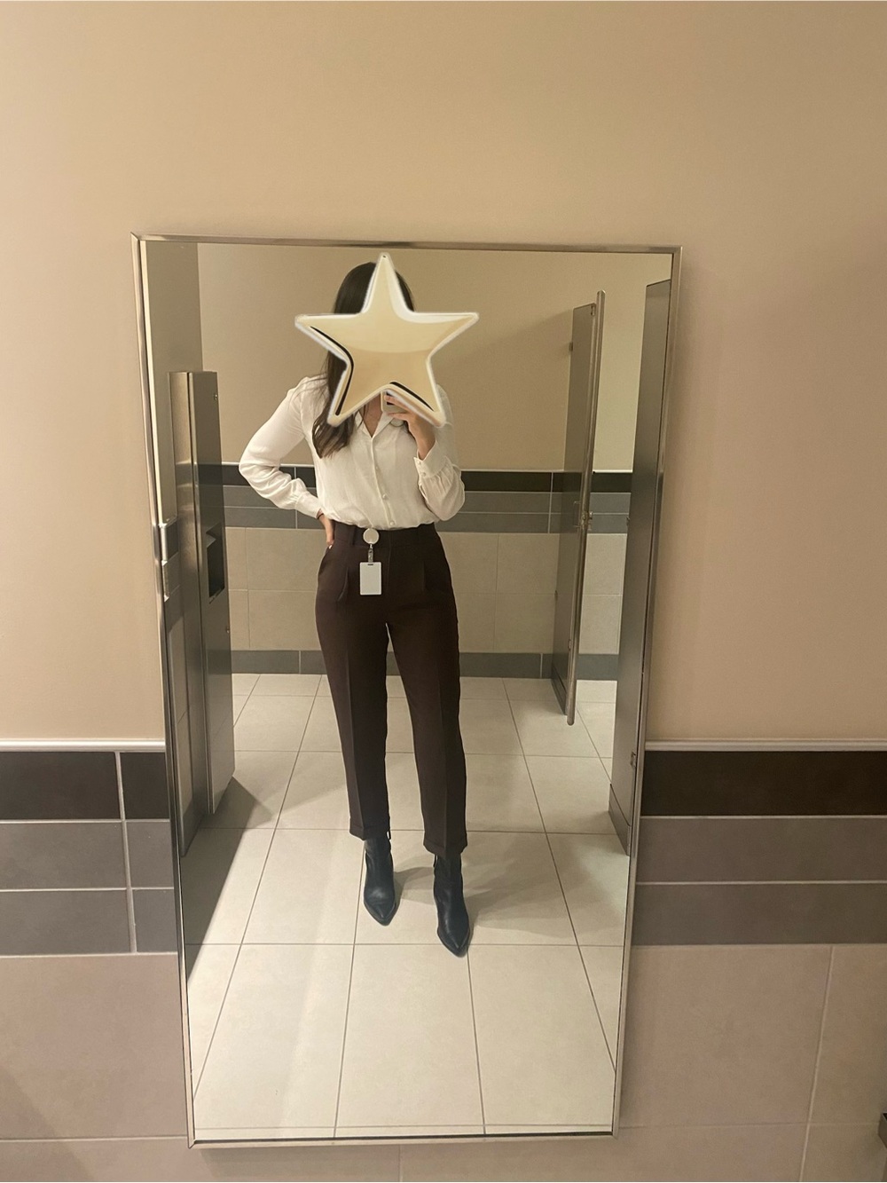 Wilfred Brown Cropped Trousers